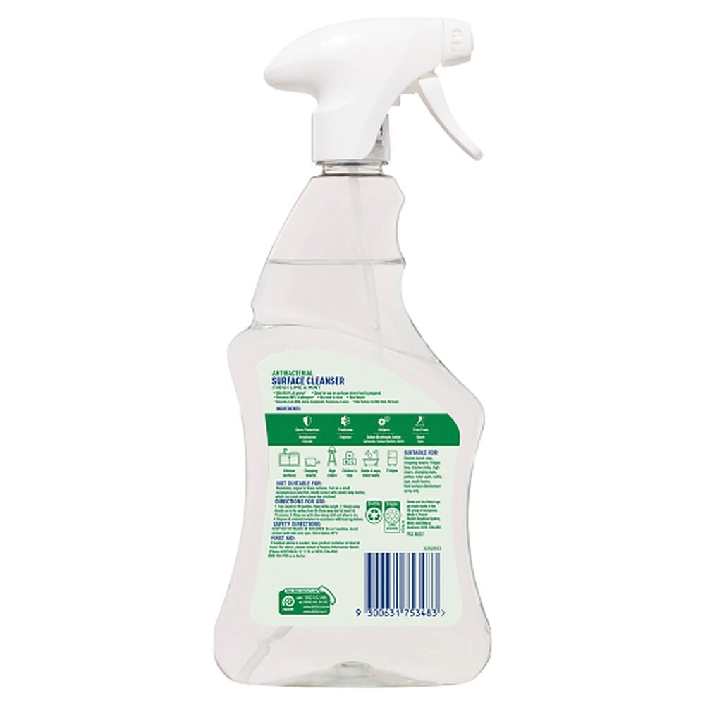Dettol Antibacterial Surface Cleanser Trigger Fresh Lime & Mint 500ml