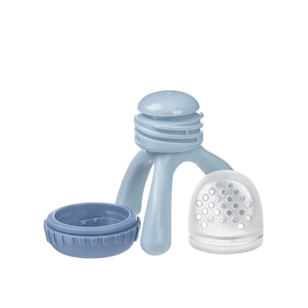 B.Box Silicone Fresh Food Feeder Lullaby Blue 4m+