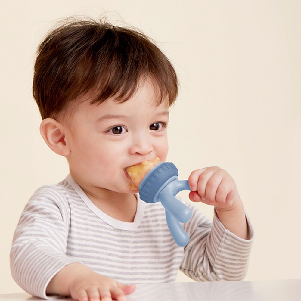 B.Box Silicone Fresh Food Feeder Lullaby Blue 4m+