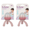 B.Box Silicone Fresh Food Feeder Blush 4m+ Pack of 2
