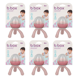 B.Box Silicone Fresh Food Feeder Blush 4m+ Pack of 6