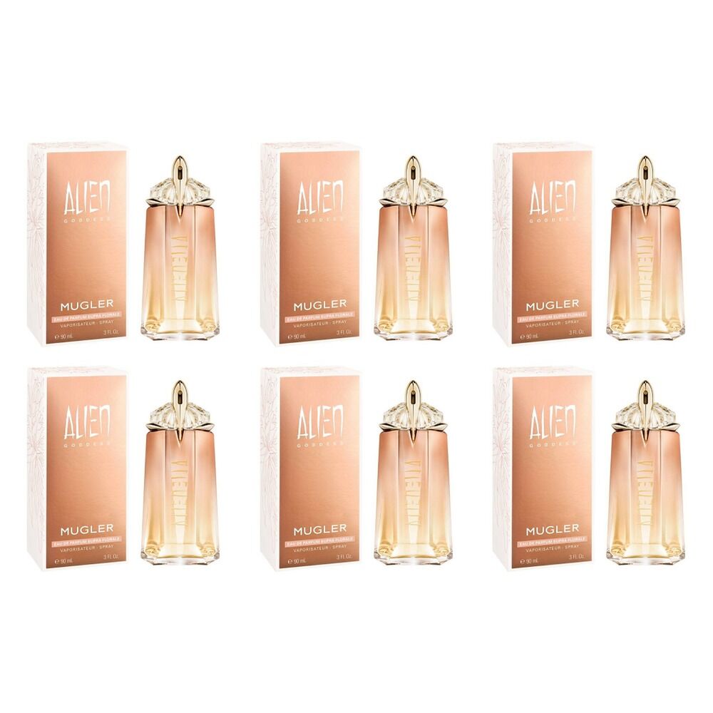 Mugler Alien Goddess Supra Florale Refillable EDP 90mL Pack of 6