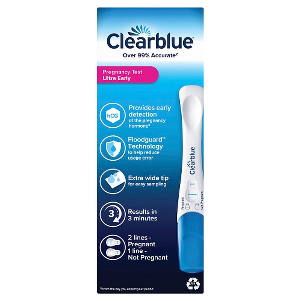 Clearblue Ultra Early Pregnancy Test 3 Pack