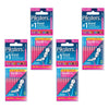 Piksters Interdental Brushes Size 00 Pink 10 Pack Bundle of 4