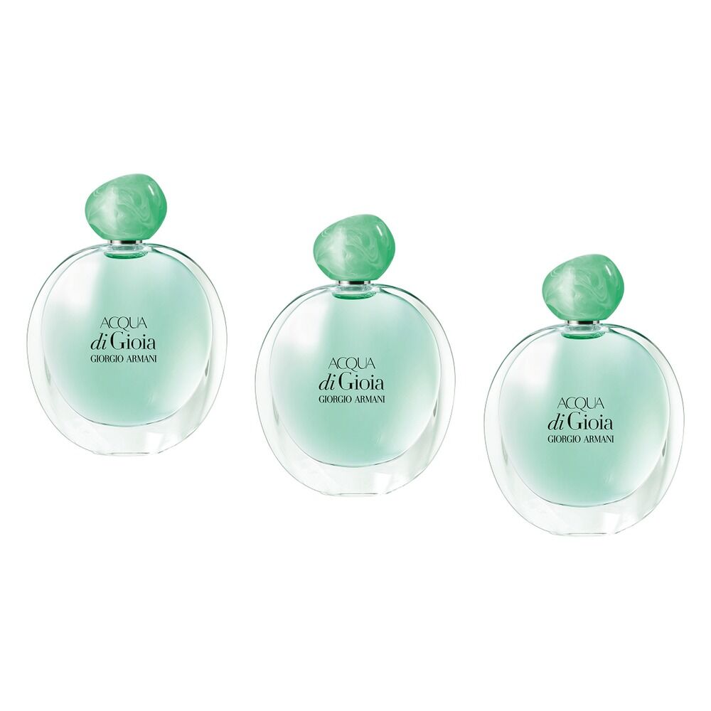 Giorgio Armani Acqua Di Gioia Eau de Parfum 100mL Pack of 3