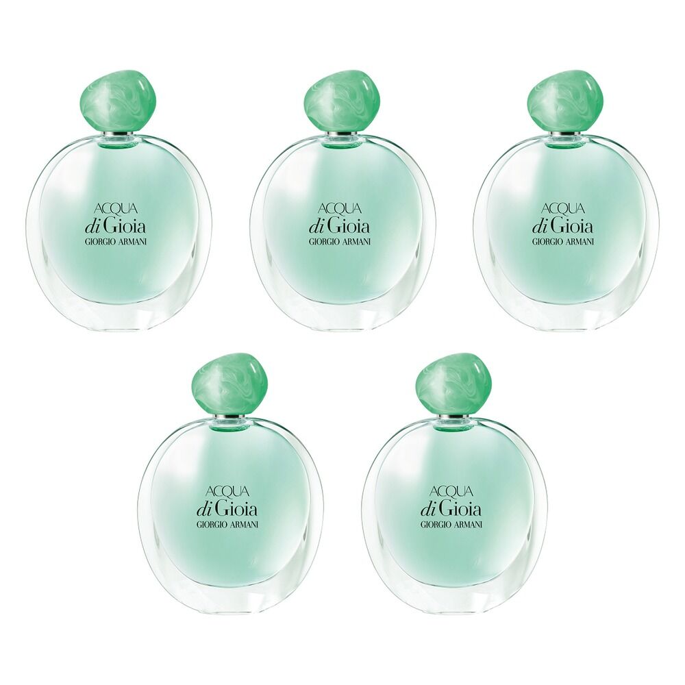 Giorgio Armani Acqua Di Gioia Eau de Parfum 100mL Pack of 5