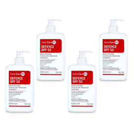 SolarCare B3 SPF50 Defence Sunscreen 400mL Pack of 4