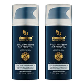 Abundant Ocean Magnesium Pain Relief Gel 100mL Pack of 2