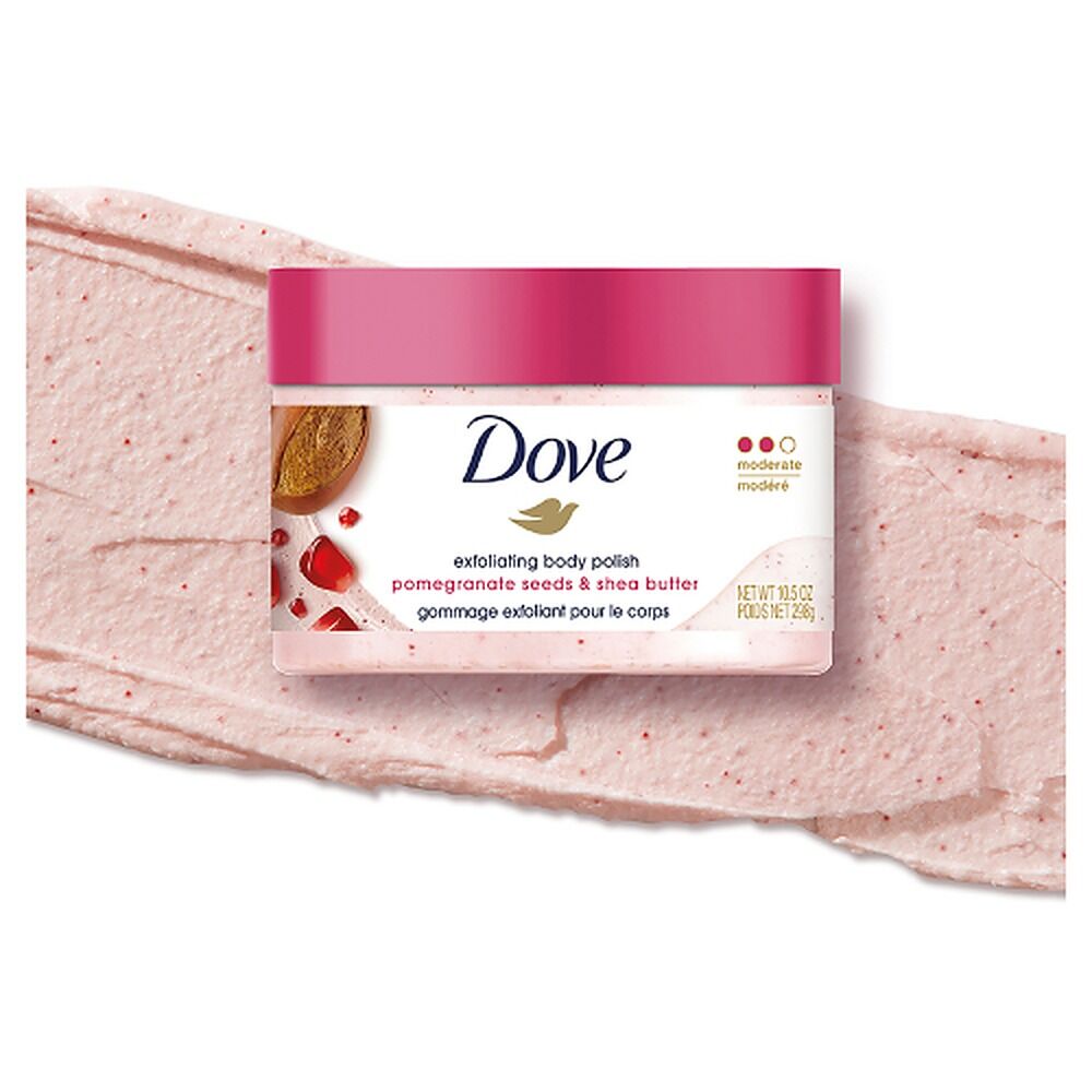 Dove Exfoliating Body Polish Pomegranate & Shea Butter 298g
