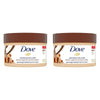 Dove Exfoliating Body Polish Brown Sugar & Coconut Butter 298g Pack of 2