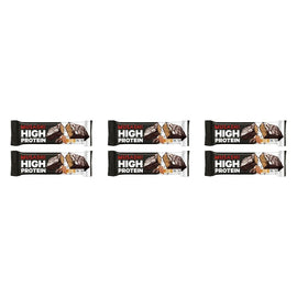 Musashi High Protein Bar Dark Chocolate Salted Caramel 90g x 12 Bundle of 6