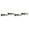 Musashi Protein Crisp White Choc Cookies & Cream 60g x 12 Bundle of 4