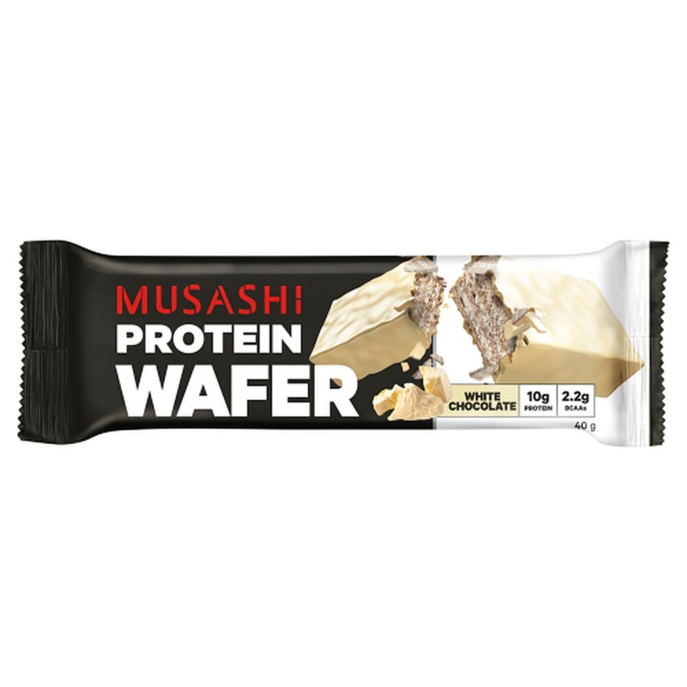Musashi Protein Wafer White Chocolate 40g x 12