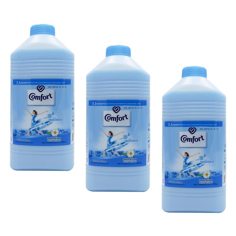 Comforts 7 in 1 Touch Of Love With Daisy Fresh Scent Fabric Pack of 3