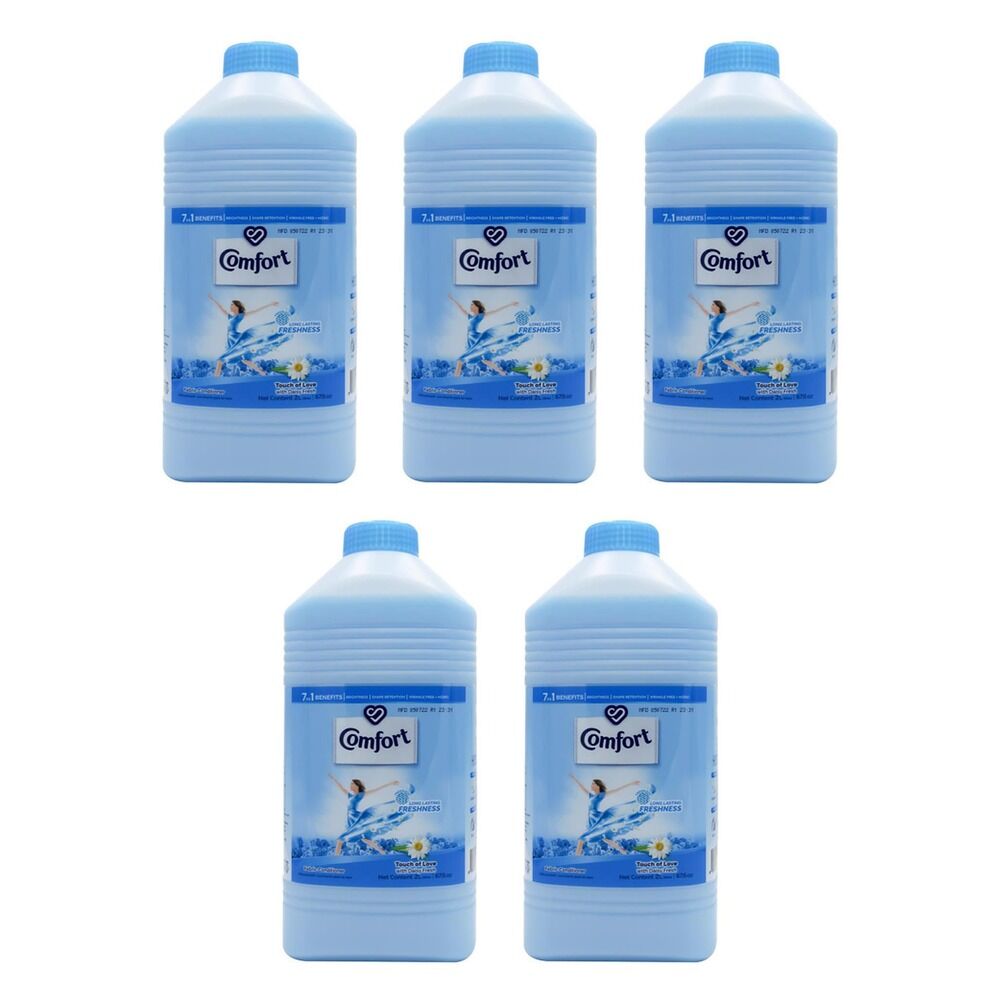 Comforts 7 in 1 Touch Of Love With Daisy Fresh Scent Fabric Pack of 5