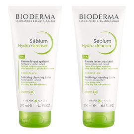 Bioderma Sebium Ultra-Nourishing Cream Hydra Cleanser 200mL Pack of 2