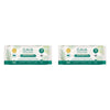 GAIA Water + Ceramides Biodegradable Wipes, Fragrance Free, 70 Wipes Pack of 2