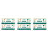 GAIA Water + Ceramides Biodegradable Wipes, Fragrance Free, 70 Wipes Pack of 6