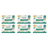 GAIA Water + Ceramides Biodegradable Wipes, Jojoba, 280 Pack Bundle of 6