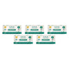 GAIA Water + Ceramides Biodegradable Wipes, Jojoba, 20 Pack Bundle of 5