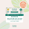 GAIA Water + Ceramides Biodegradable Wipes, Jojoba, 20 Pack