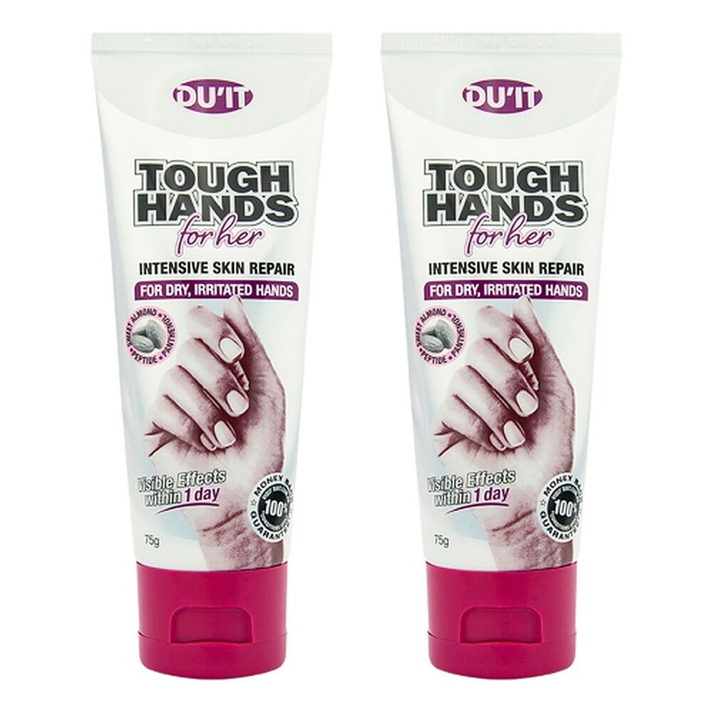 DU'IT Tough Hands for Her Intensive Hand Cream 75g Pack of 2