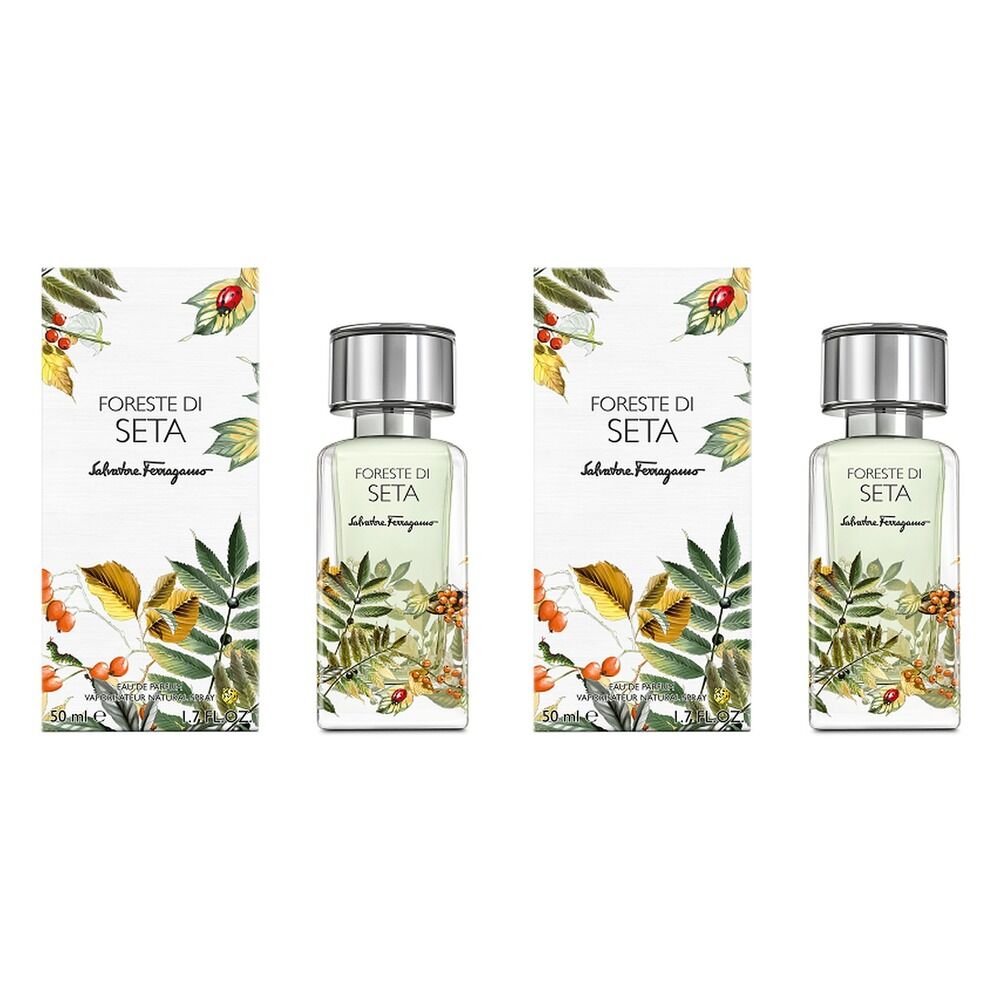 Ferragamo Foreste Di Seta Eau de Parfum 50mL Pack of 2