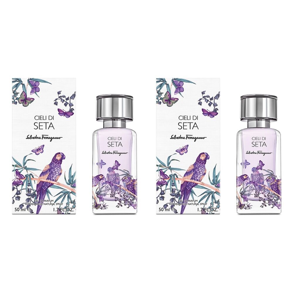 Ferragamo Cieli Di Seta EDP 50mL Pack of 2