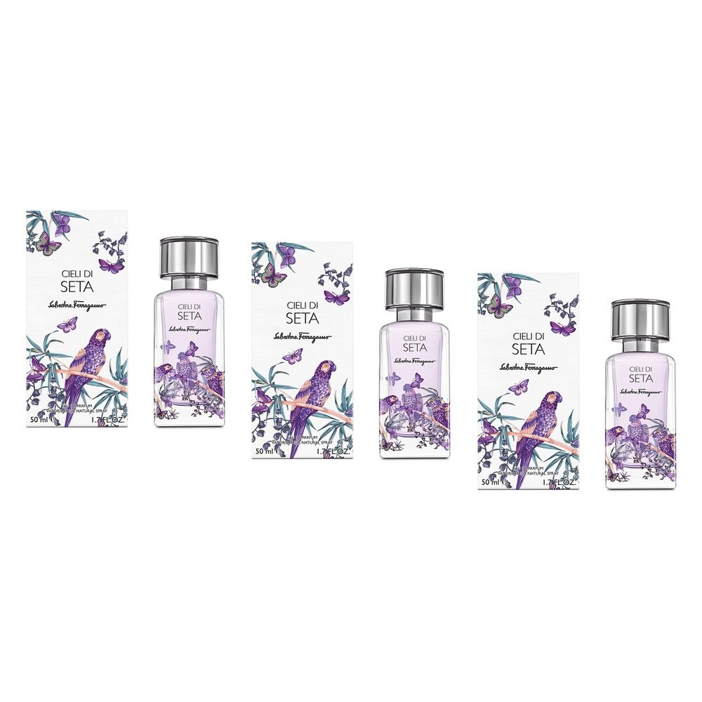 Ferragamo Cieli Di Seta EDP 50mL Pack of 3