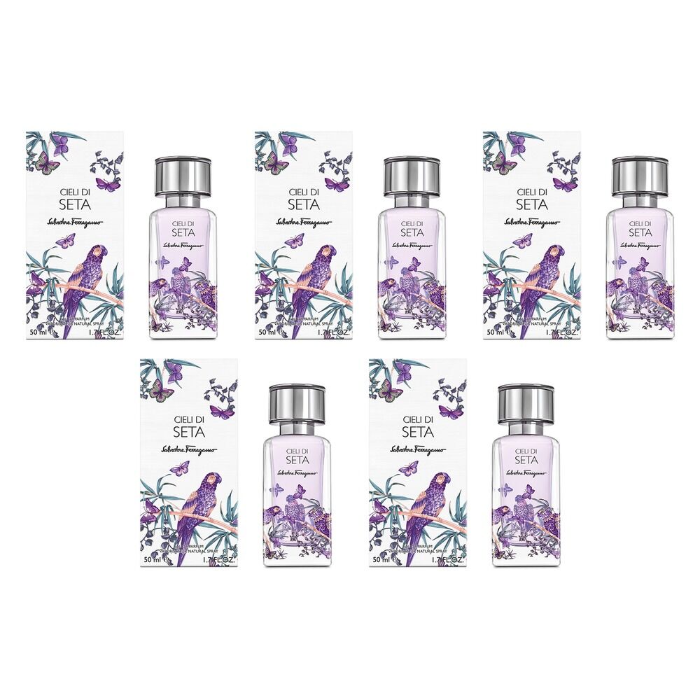 Ferragamo Cieli Di Seta EDP 50mL Pack of 5