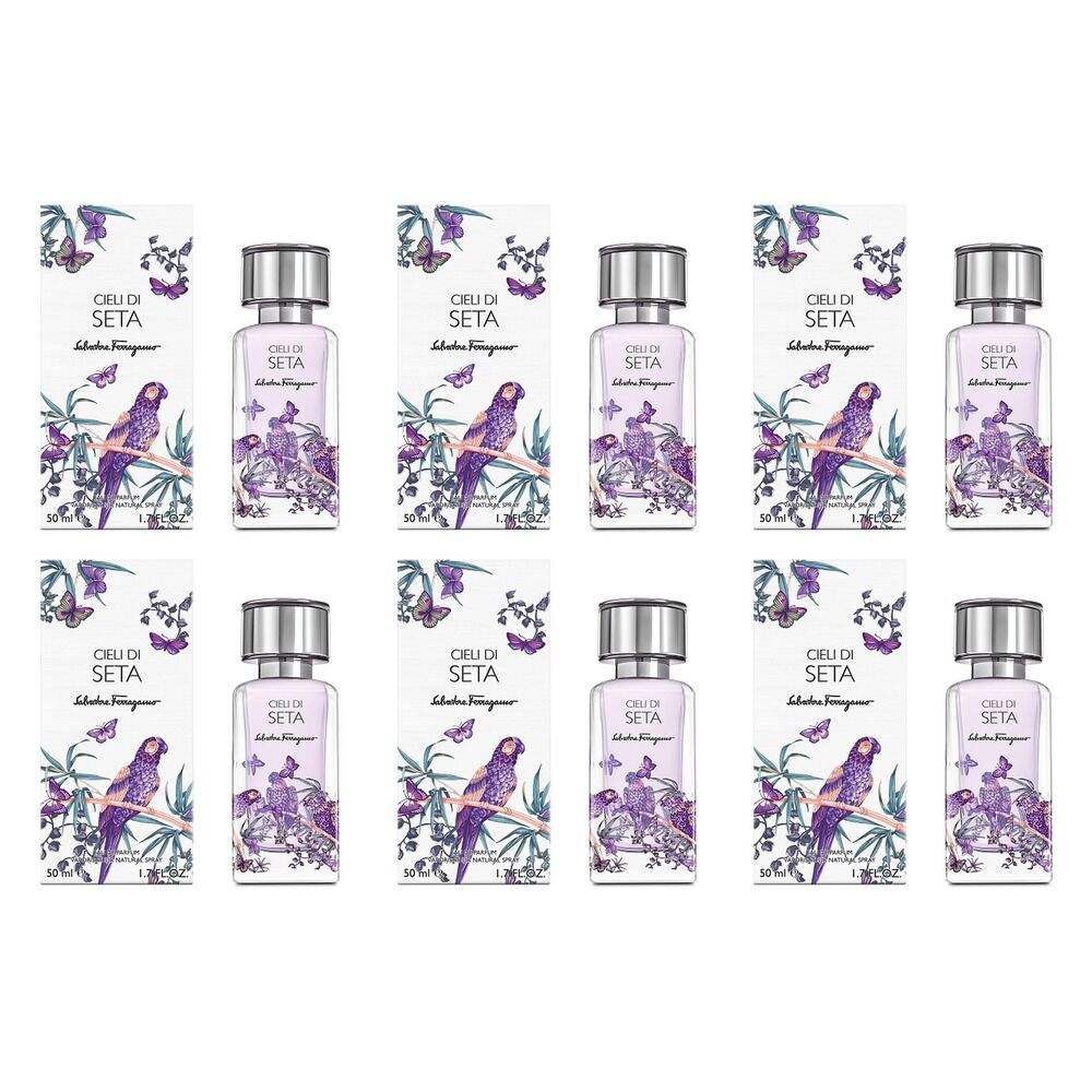Ferragamo Cieli Di Seta EDP 50mL Pack of 6