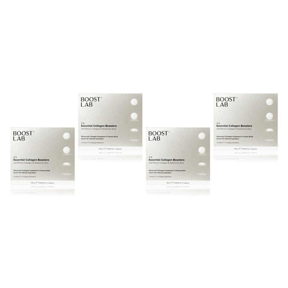 Boost Lab Essential Collagen Boosters 7 Ampoules Pack of 4