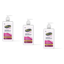Ego Aqium Antibacterial Hand Sanitiser Ultra Hydrating 375mL Pack of 3