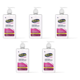 Ego Aqium Antibacterial Hand Sanitiser Ultra Hydrating 375mL Pack of 5