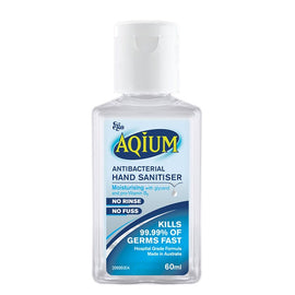 Ego Aqium Antibacterial Hand Sanitiser 60mL