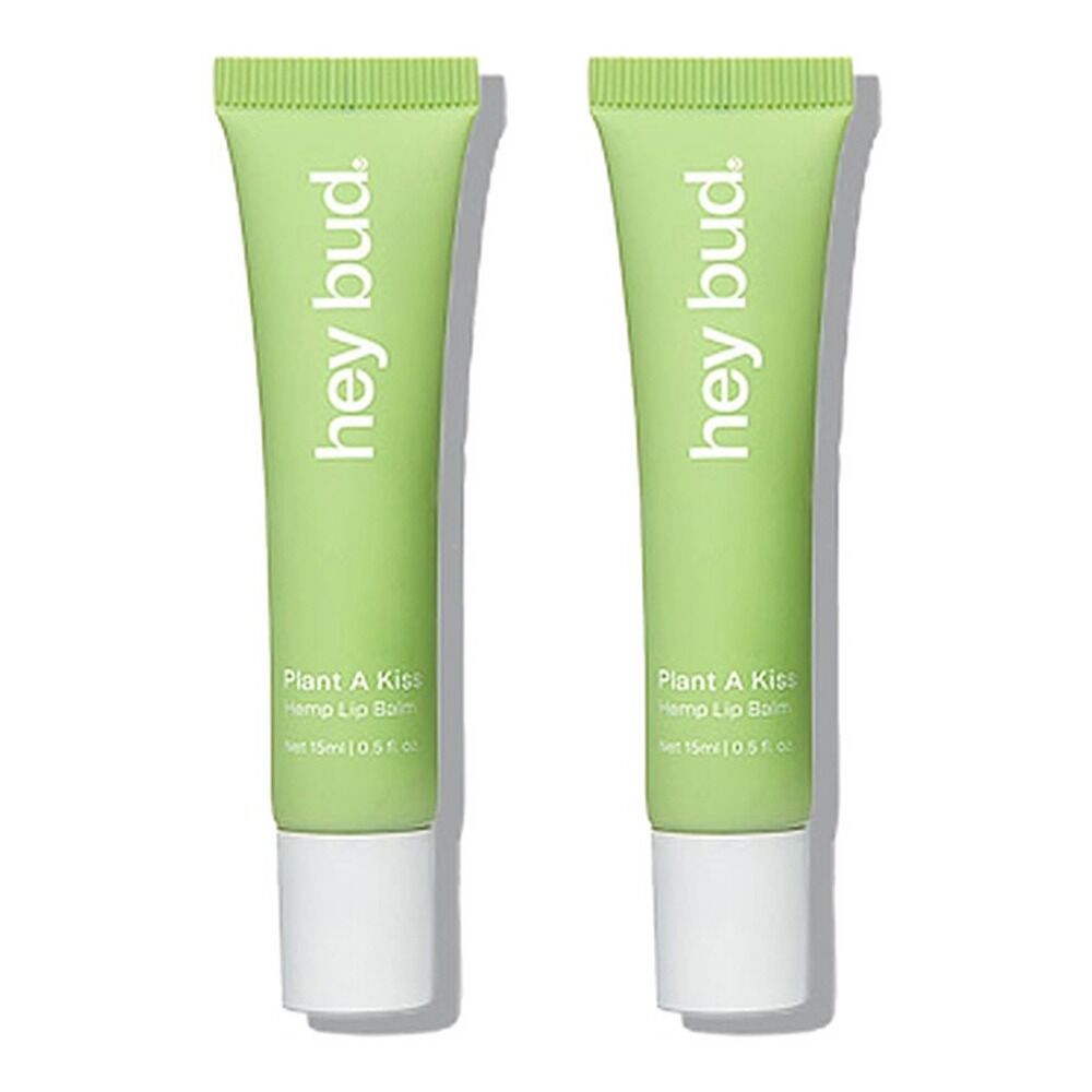 Hey Bud Lip Balm Natural 15mL x 6 Bundle of 2