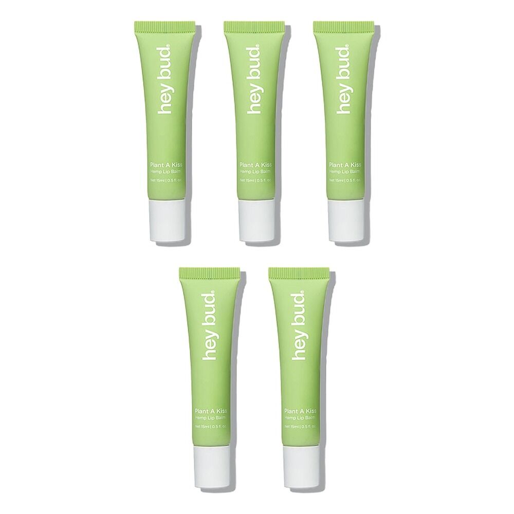 Hey Bud Lip Balm Natural 15mL x 6 Bundle of 5