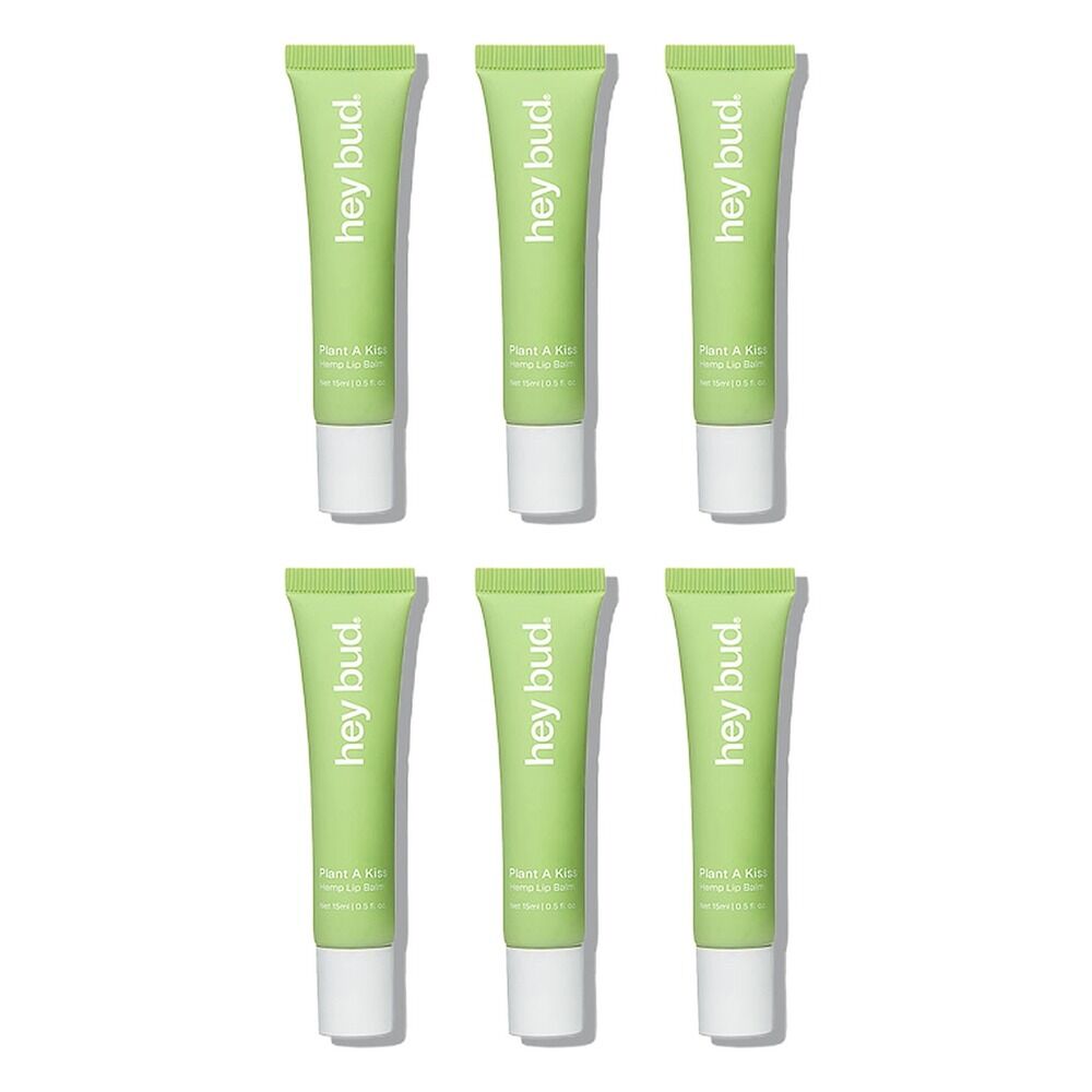 Hey Bud Lip Balm Natural 15mL x 6 Bundle of 6