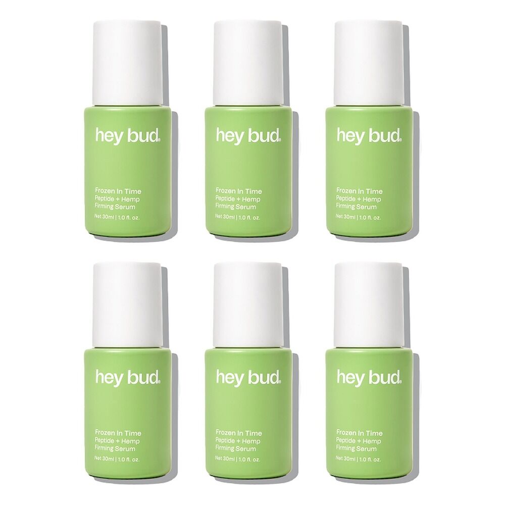 Hey Bud Peptide + Hemp Firming Serum 30mL Pack of 6
