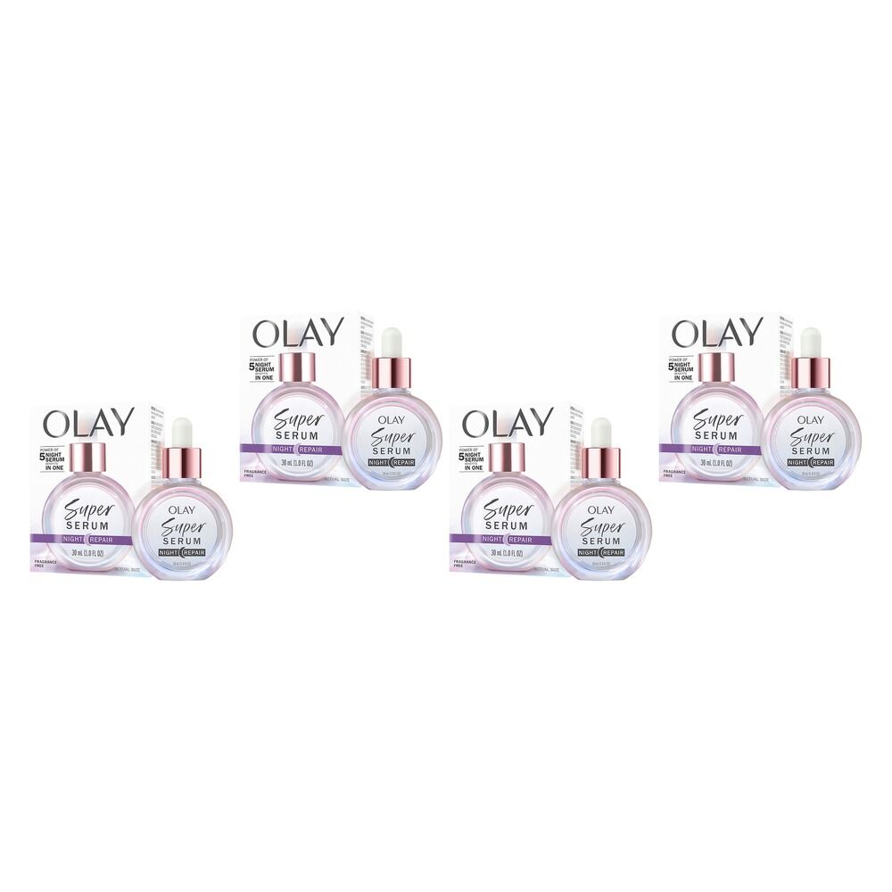 Olay Super Serum Night Repair 30mL Pack of 4