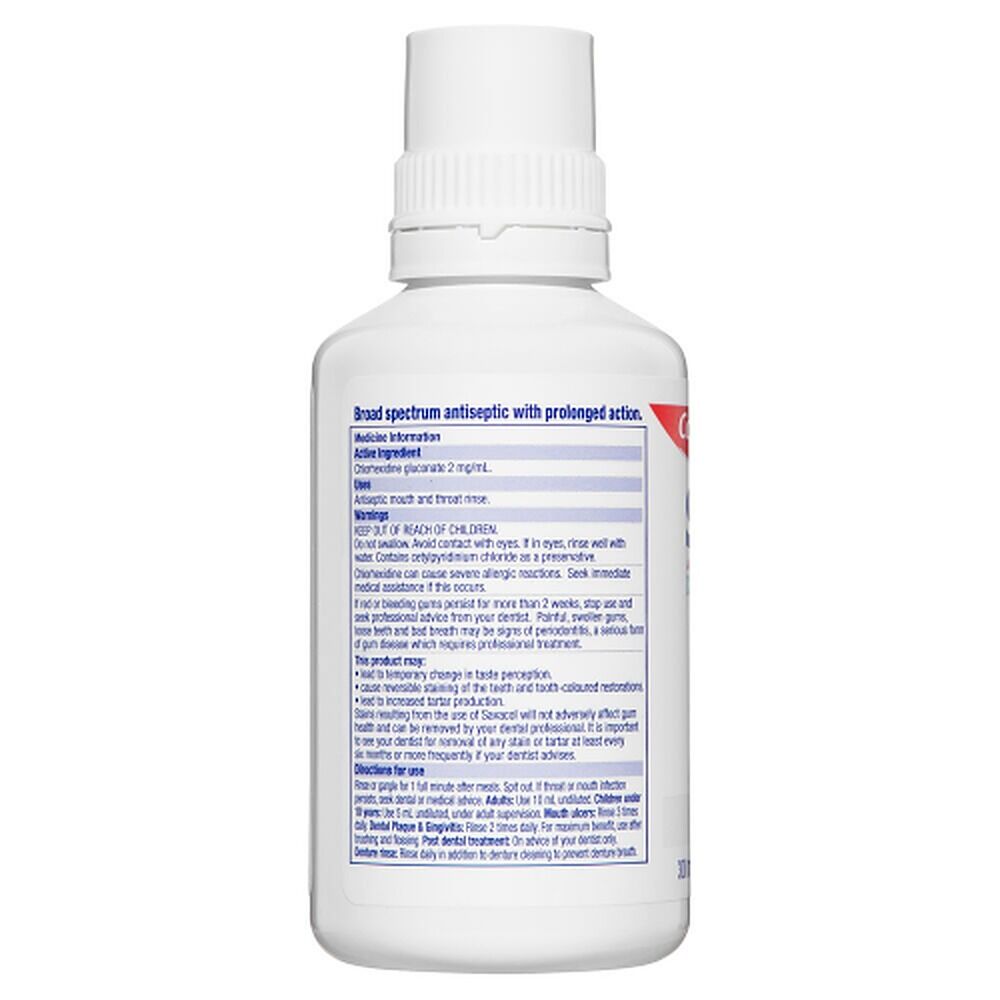 Savacol Antiseptic Mouth & Throat Rinse Mint 300mL