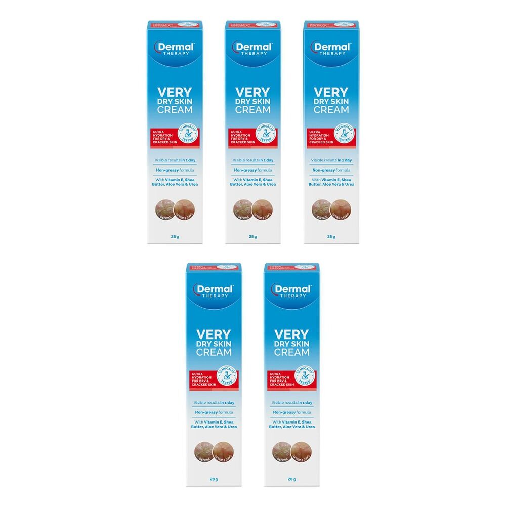 Dermal Therapy Very Dry Skin Cream 28g Pack of 5