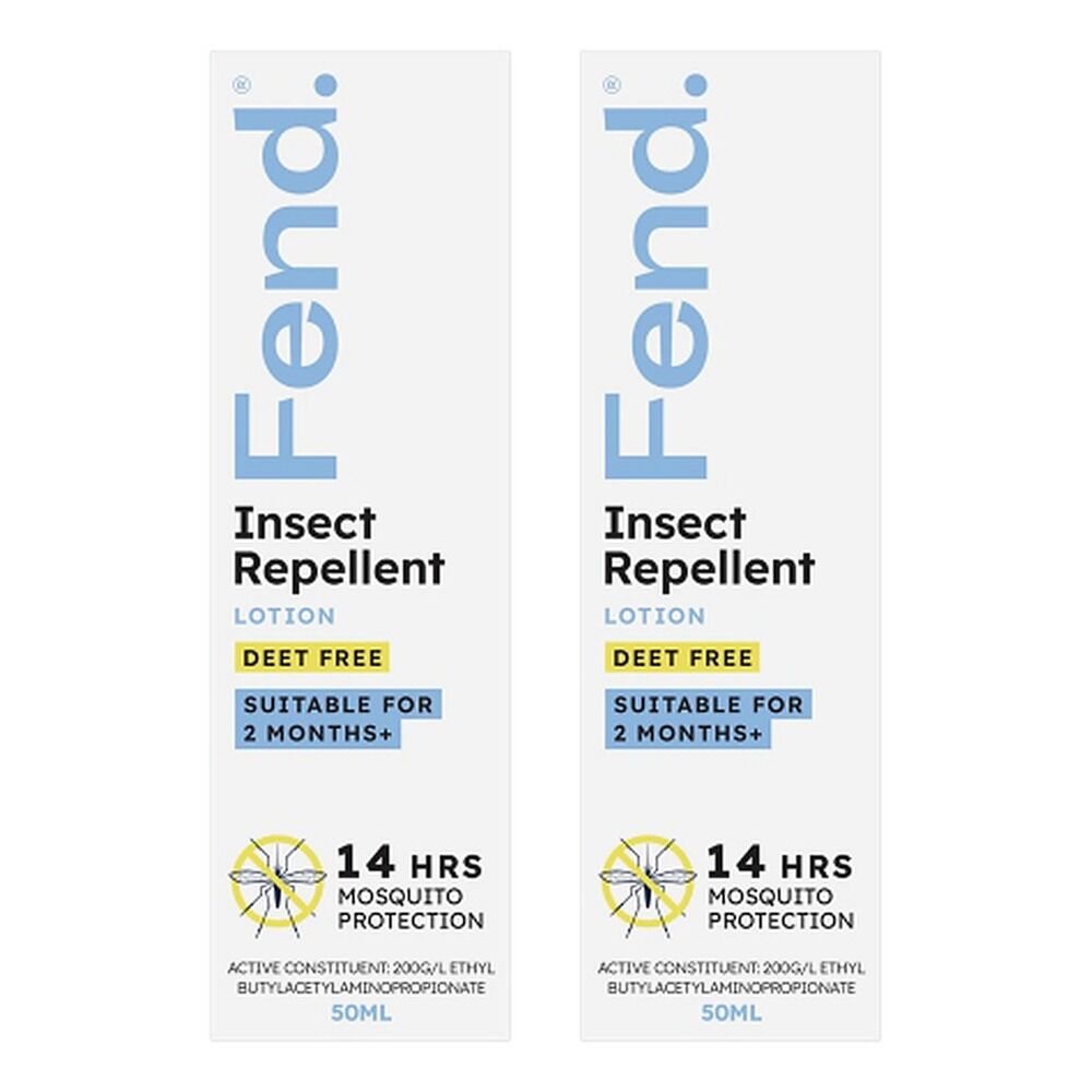 FEND Insect Repellent Lotion 50mL Pack of 2