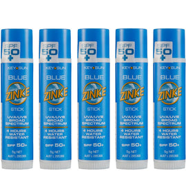 ZINKE SPF 50 Plus Blue Zinc Stick 5g Pack of 5