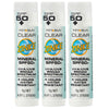 ZINKE SPF 50 Plus Clear Mineral Zinc Stick 5g Pack of 3