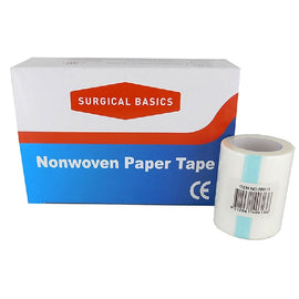Surgical Basics Nonwoven Paper Tape 5cm X 9.14m White