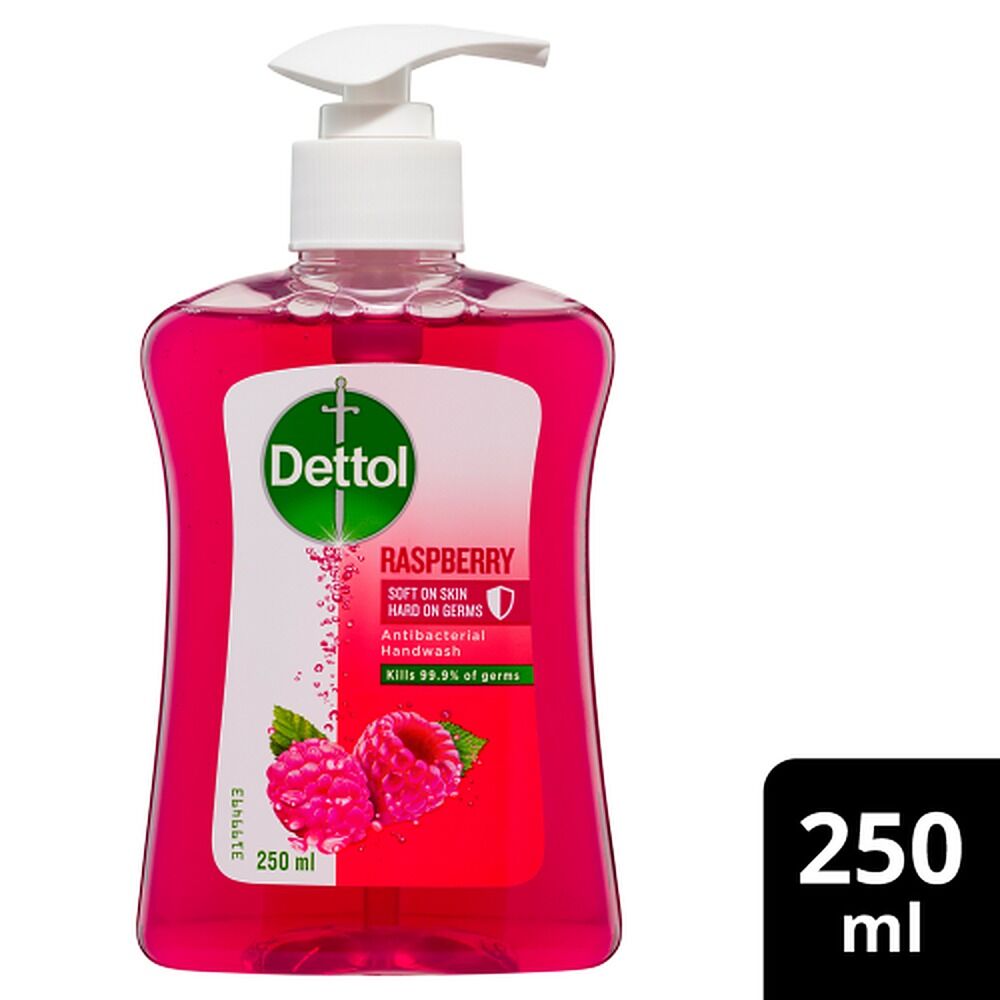 Dettol Antibacterial Liquid Hand Wash Raspberry 250mL
