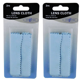 Goodthings Microfibre Lens Cloth Twin Pack for Glasses Cameras Screens