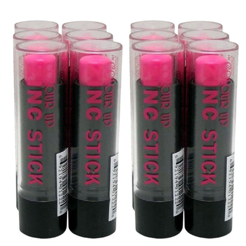 Colour Up 12Pack Zinc Stick Pink