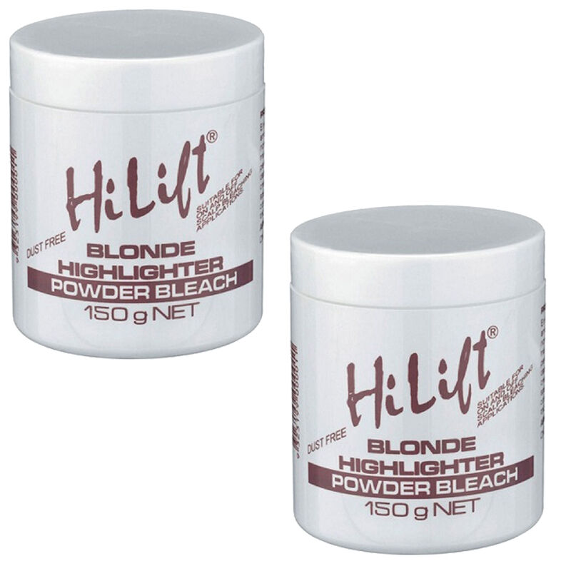 Hi Lift Blonde Highlighter Powder Bleach 150g 2 Pack White